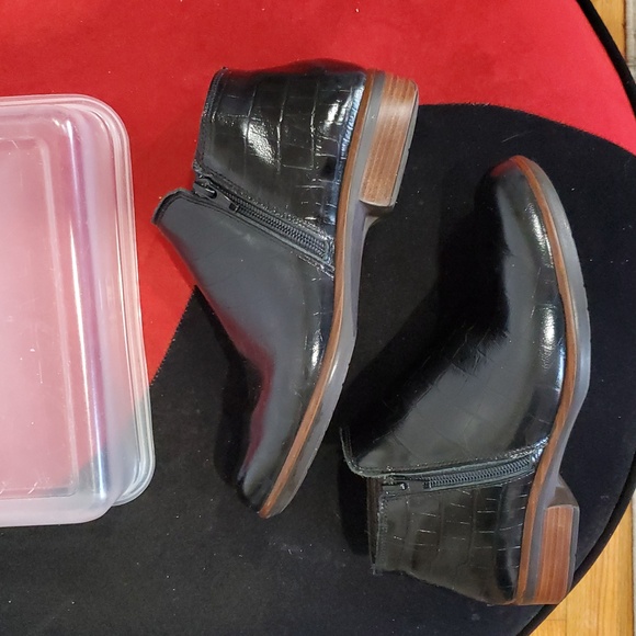 Naot Helm Leather Anatomic Cork Footbed Boot Size 38 Or 7-7.5 - Picture 4 of 10